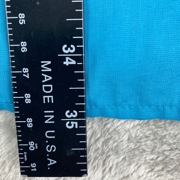 Duluth Trading Co. Mens 2XLT Short Sleeve Button‎ Down Shirt Blue Nylon - Picture 6 of 10